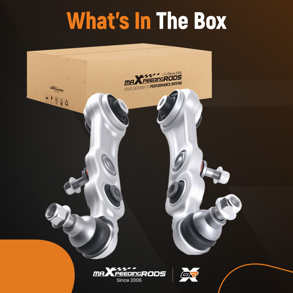 PAIR LOWER FRONT WISHBONE CONTROL ARMS compatible for MERCEDES C/E-CLASS W205 W213 CLS C257