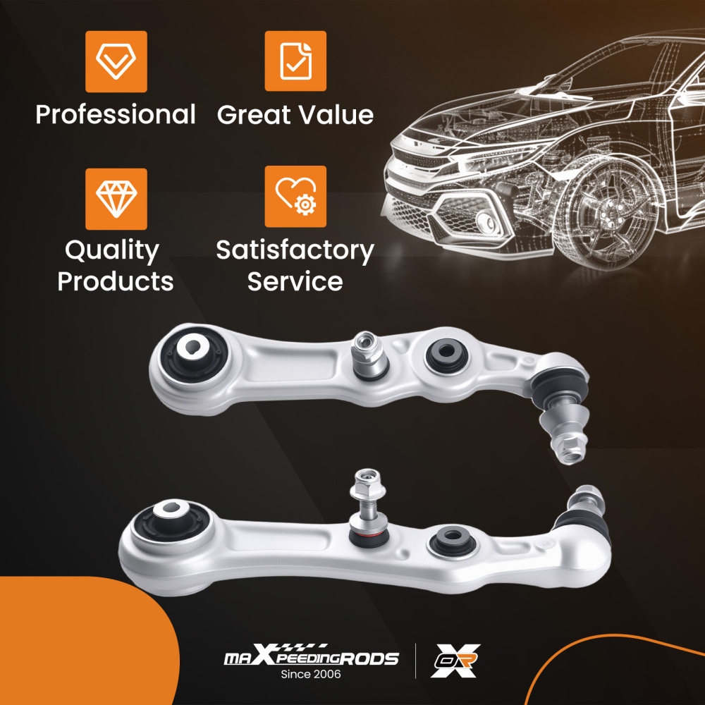 PAIR LOWER FRONT WISHBONE CONTROL ARMS compatible for MERCEDES C/E-CLASS W205 W213 CLS C257