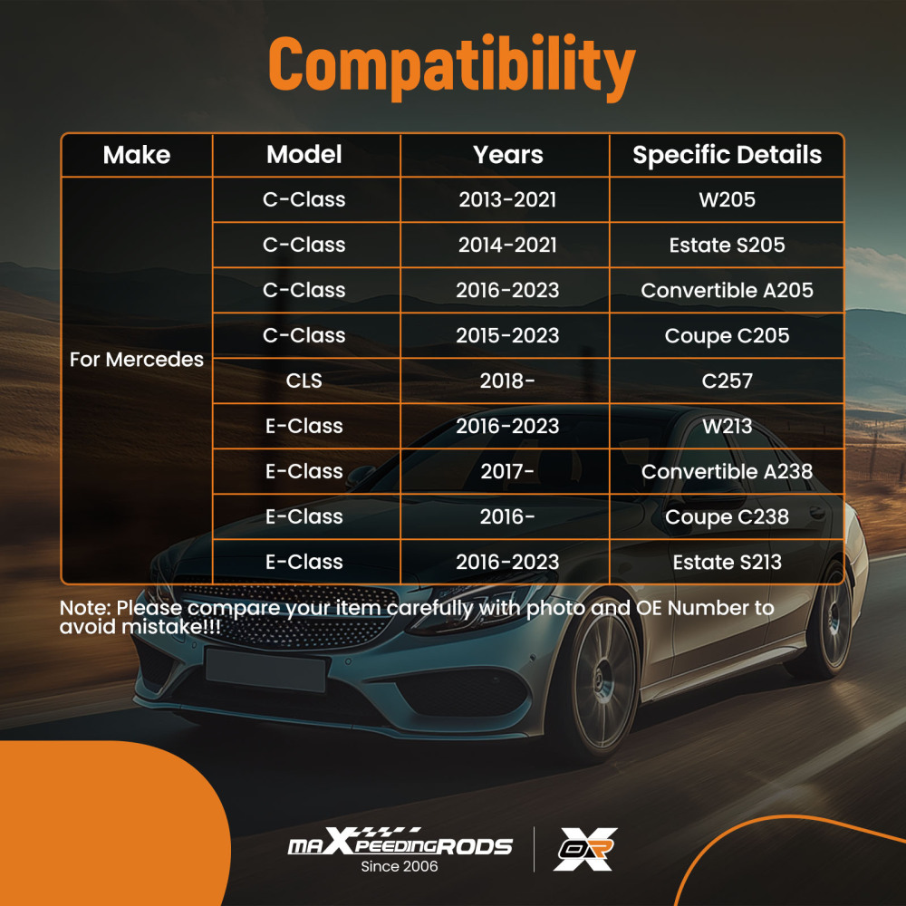 BRACCIO DI CONTROLLO INFERIORE ANTERIORE SINISTRO compatibile per MERCEDES CLASSE E CLASSE C