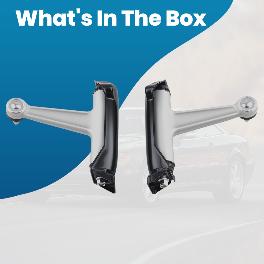 Front Upper Control Arm + Ball Joint compatible for Mercedes 500SEL 1992-1993 K90420 K90421