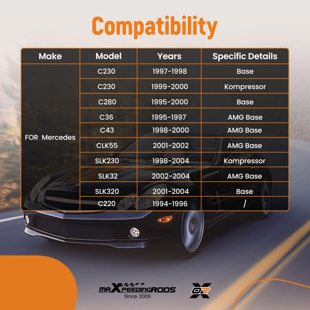 Front Lower Control Arm compatible for Mercedes-Benz C230 C280 C36 CLK55 SLK230 K620085