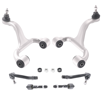 Front Upper Control Arm Tie Rods compatible for Mercedes-Benz ML320 ML350 ML500 1998-2005