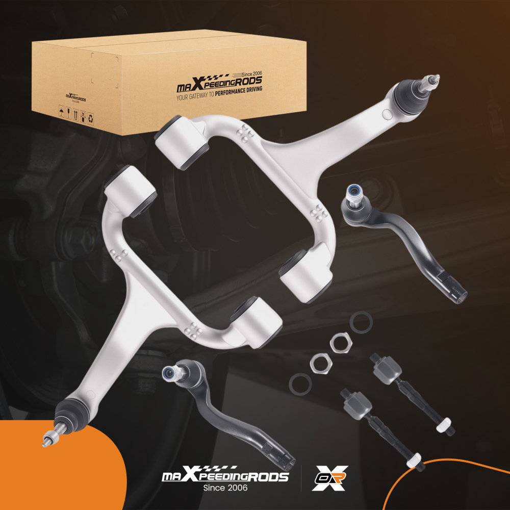 Front Upper Control Arm Tie Rods compatible for Mercedes-Benz ML320 ML350 ML500 1998-2005