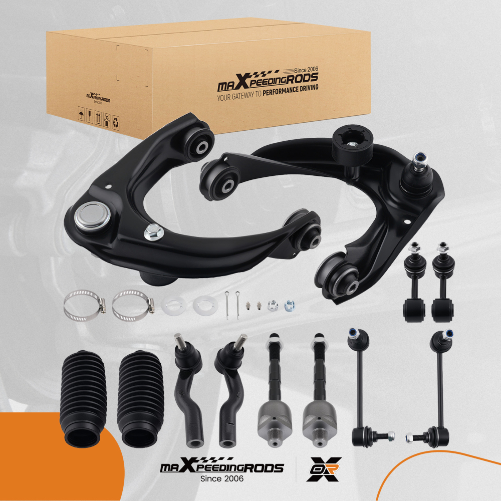 12x Front Upper Control Arm Ball Joint Sway Bar for Fusion compatible for Lincoln MKZ 2006-2010