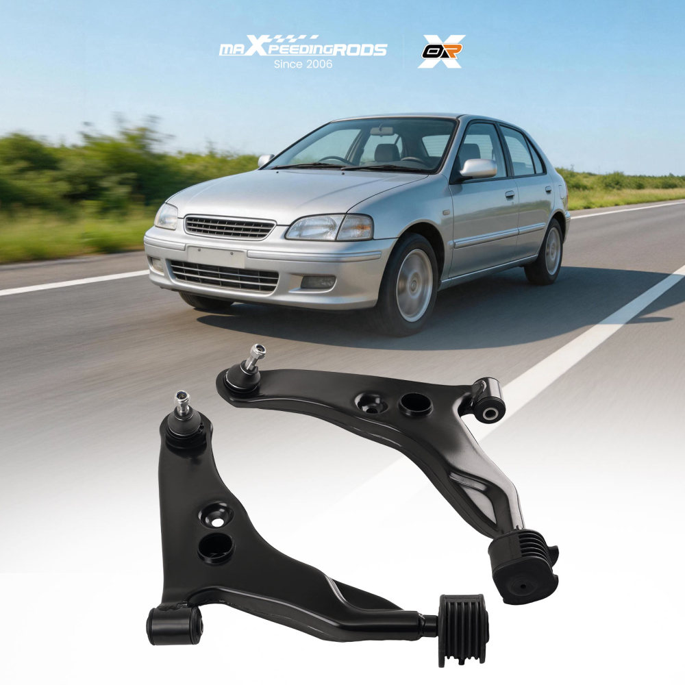 Front Lower Control Arms w/Ball Joints for 1997 1998 1999-2002 compatible for Mitsubishi Mirage
