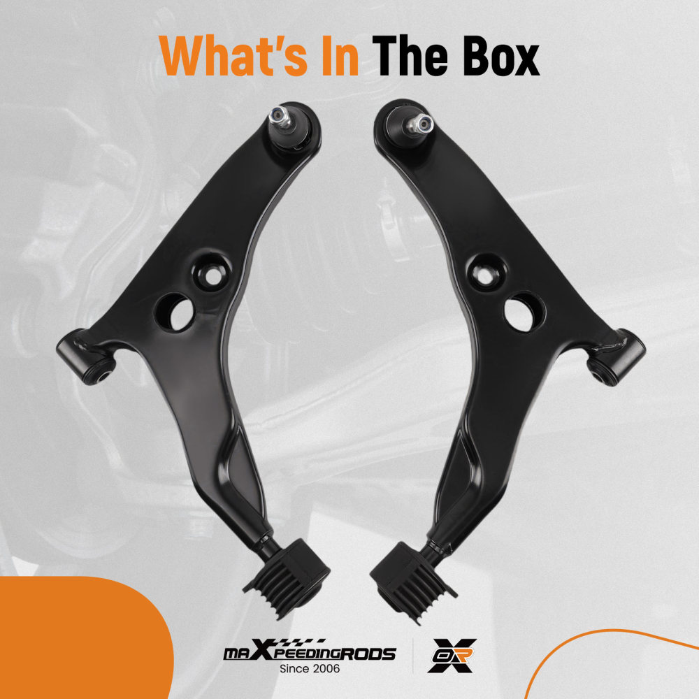 Front Lower Control Arms w/Ball Joints for 1997 1998 1999-2002 compatible for Mitsubishi Mirage