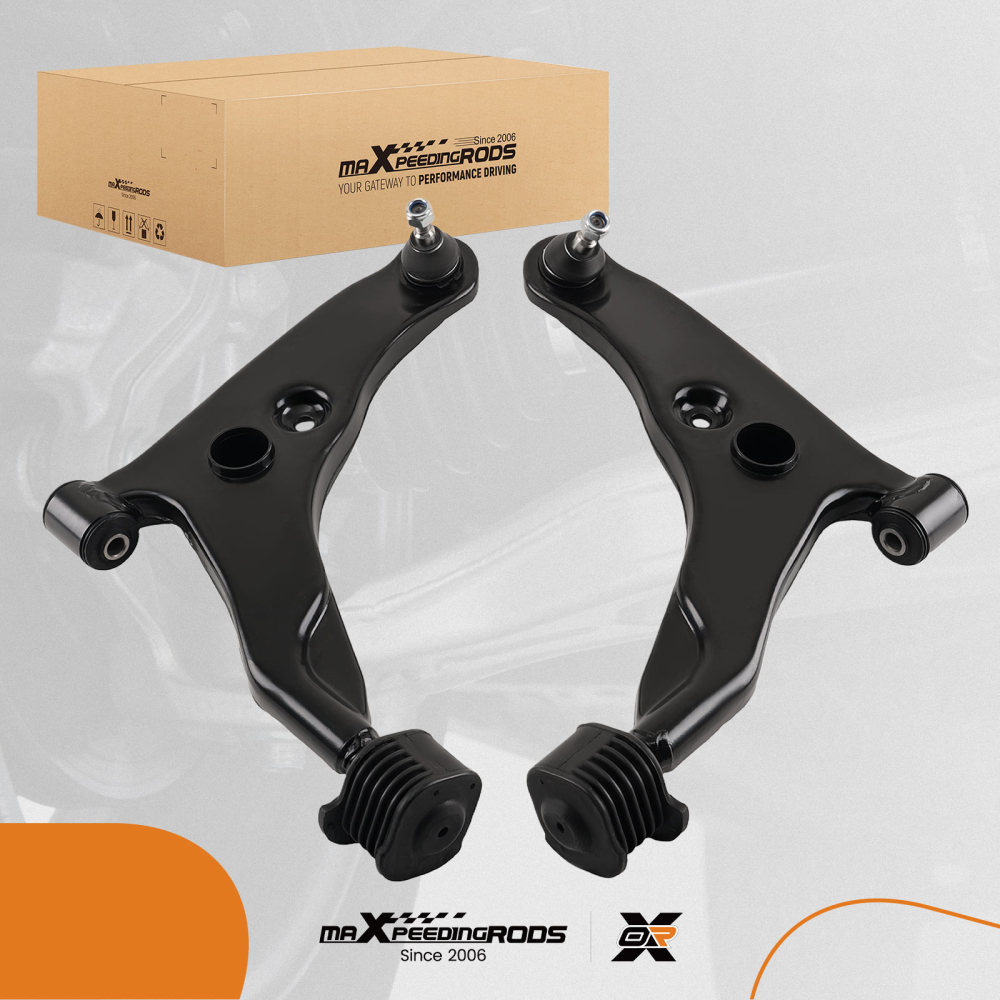 Front Lower Control Arms w/Ball Joints for 1997 1998 1999-2002 compatible for Mitsubishi Mirage