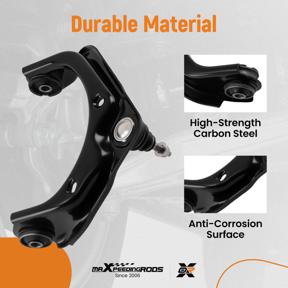 Front Upper Right Control Arm + Ball Joint compatible for Ford Explorer 2007-2010 RK80722