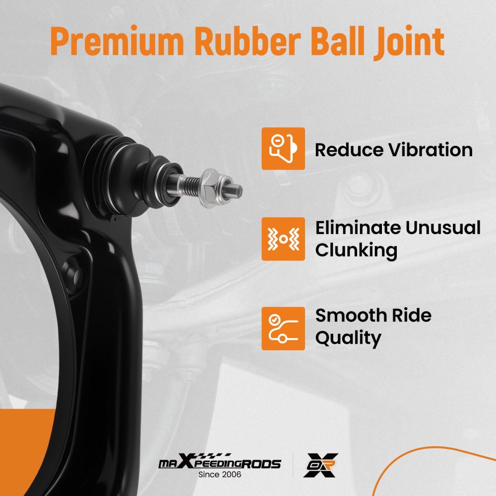 Front Upper Right Control Arm + Ball Joint compatible for Ford Explorer 2007-2010 RK80722