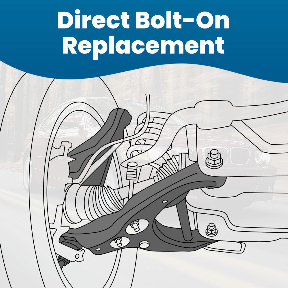 maXpeedingrods Front Lower Rearward Control Arm Ball Joint compatible for BMW X1 12-15 AWD