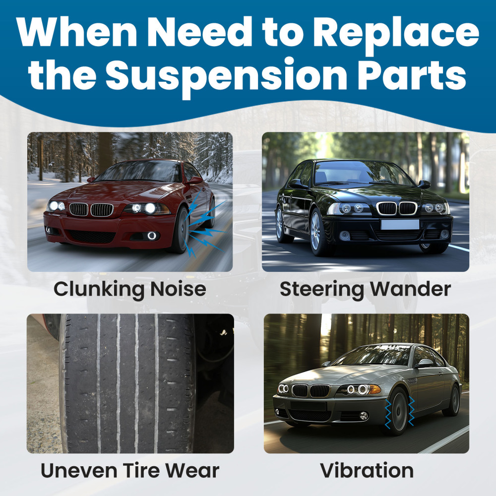 maXpeedingrods Front Lower Rearward Control Arm Ball Joint compatible for BMW X1 12-15 AWD