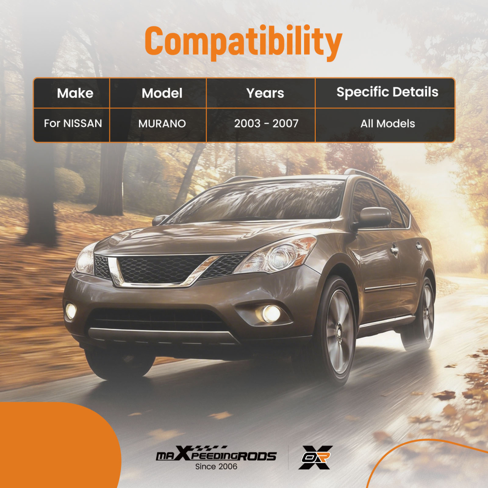 Front Lower Control Arm Assembly Passenger Side compatible for Nissan Murano 2003-2007