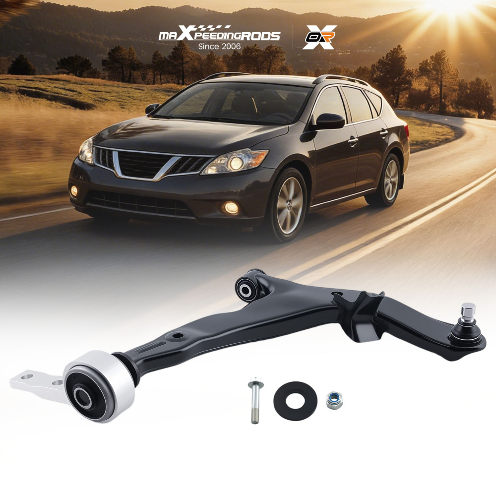 Front Lower Control Arm Assembly Passenger Side compatible for Nissan Murano 2003-2007