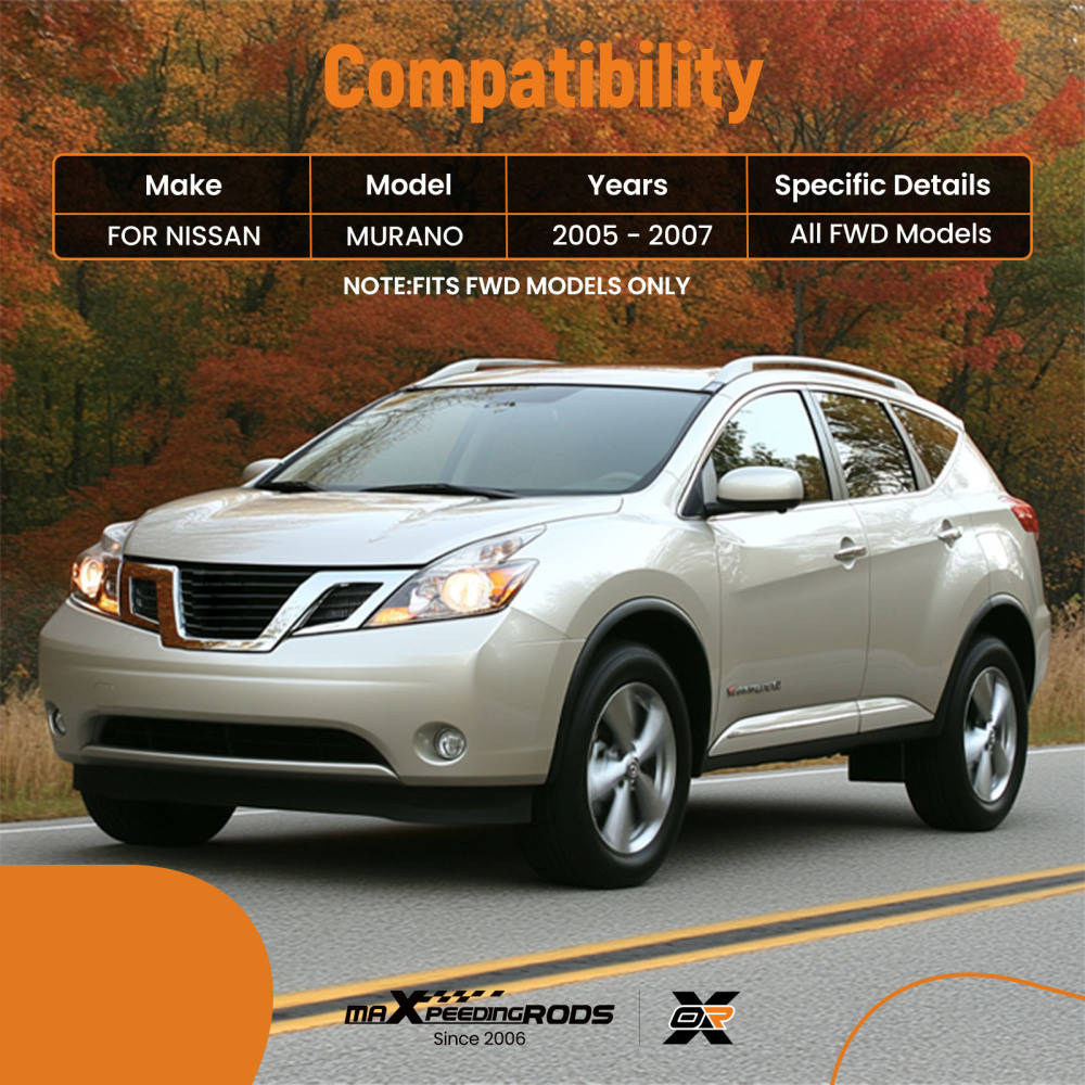 Front Lower Control Arm Ball Joint Assembly compatible for Nissan Murano 2005-2007 compatible for FWD