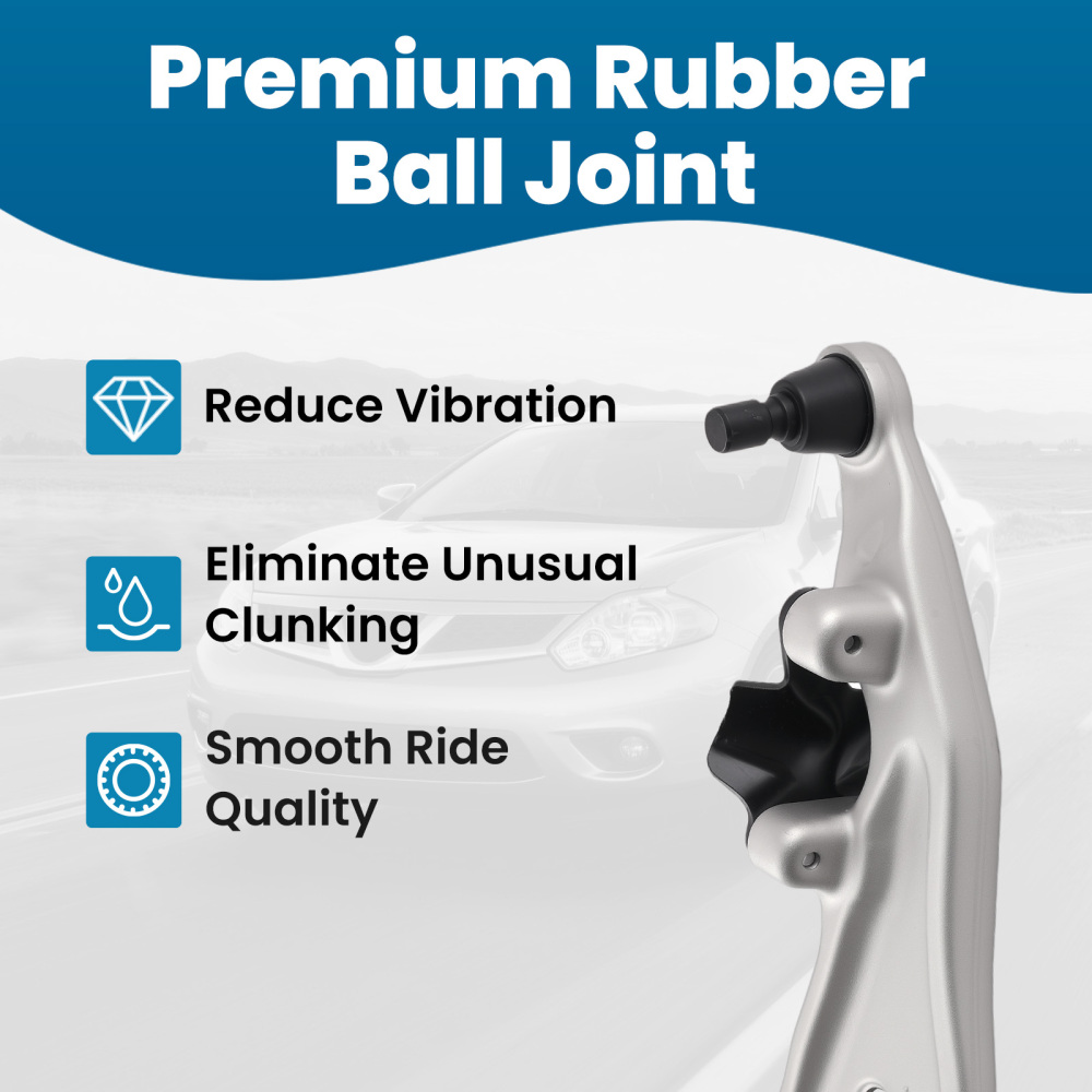 Front Left Lower Control Arm w/ Ball Joint compatible for Nissan Murano 2009-2014 K622157