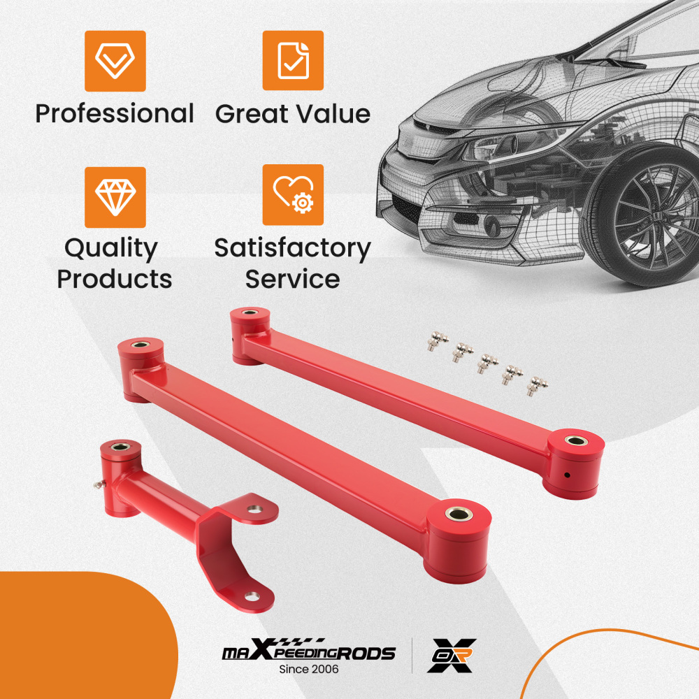 Rear Suspension Control armfor compatible for Ford Mustang 2005-2010 5R3Z5500AA Upper Lower