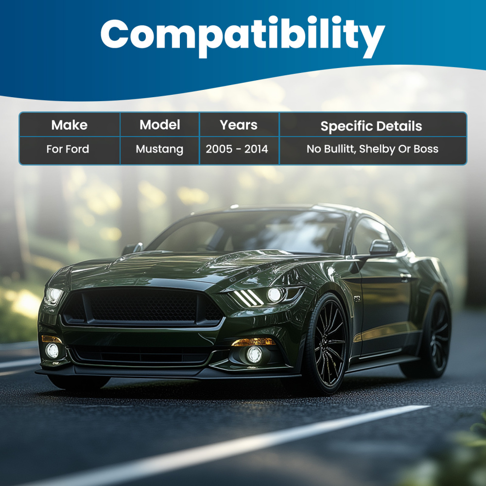 Front Stabilizer Bar Assembly compatible for Ford Mustang 05-14 K80899 LH RH Both Sides