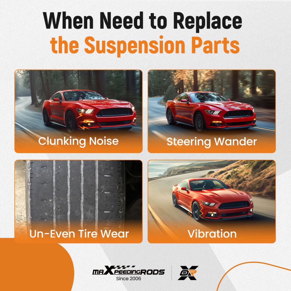 Front Lower Rearward Forward Control Arm compatible for Ford Mustang 2015-2023 CMS401222