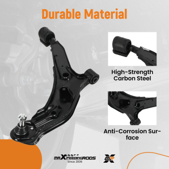Front Right Lower Control Arm W/Ball Joint compatible for Nissan Altima 1998 1999 2000 2001