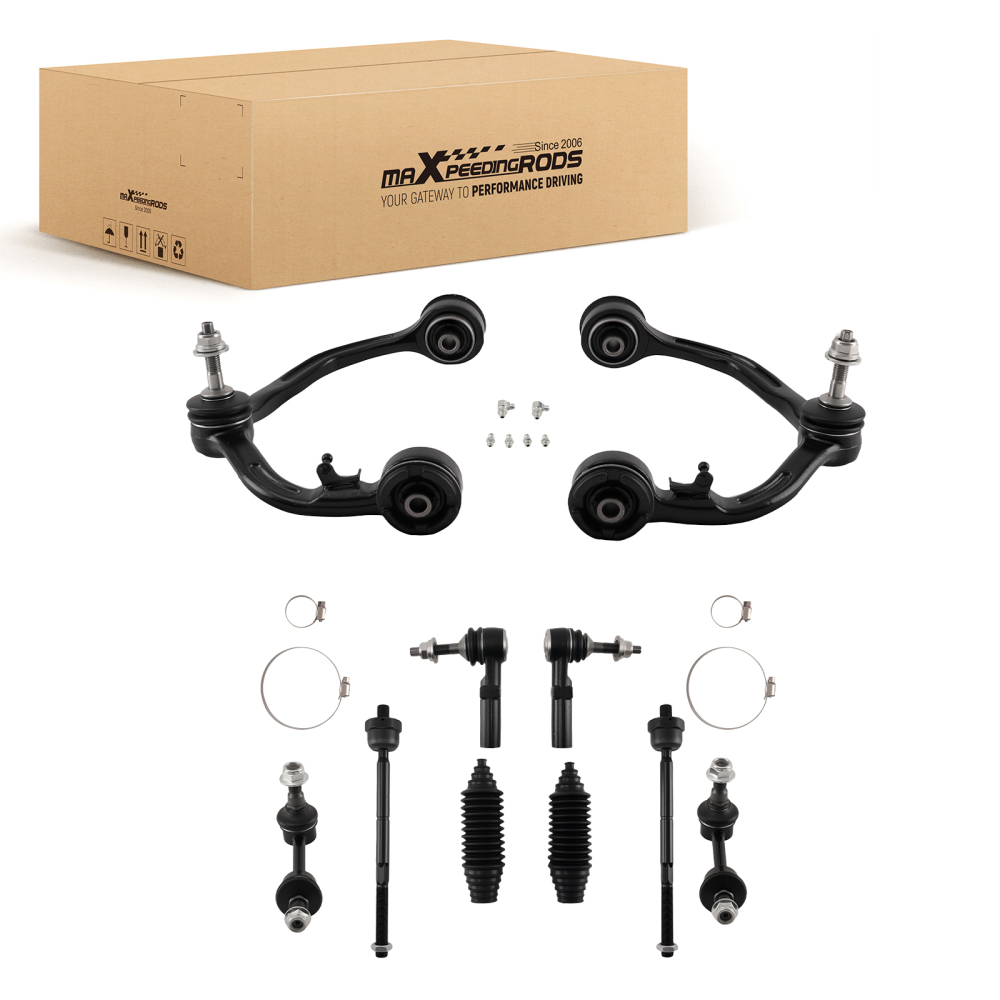 10x Front Upper Control Arm w/Ball Joint compatible for Ford Expedition Navigator 2003-2004