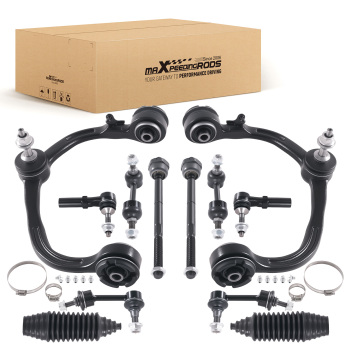 12pc Upper Control Arms Sway Bar Link Tie Rod for Expedition Navigator 2003-2004