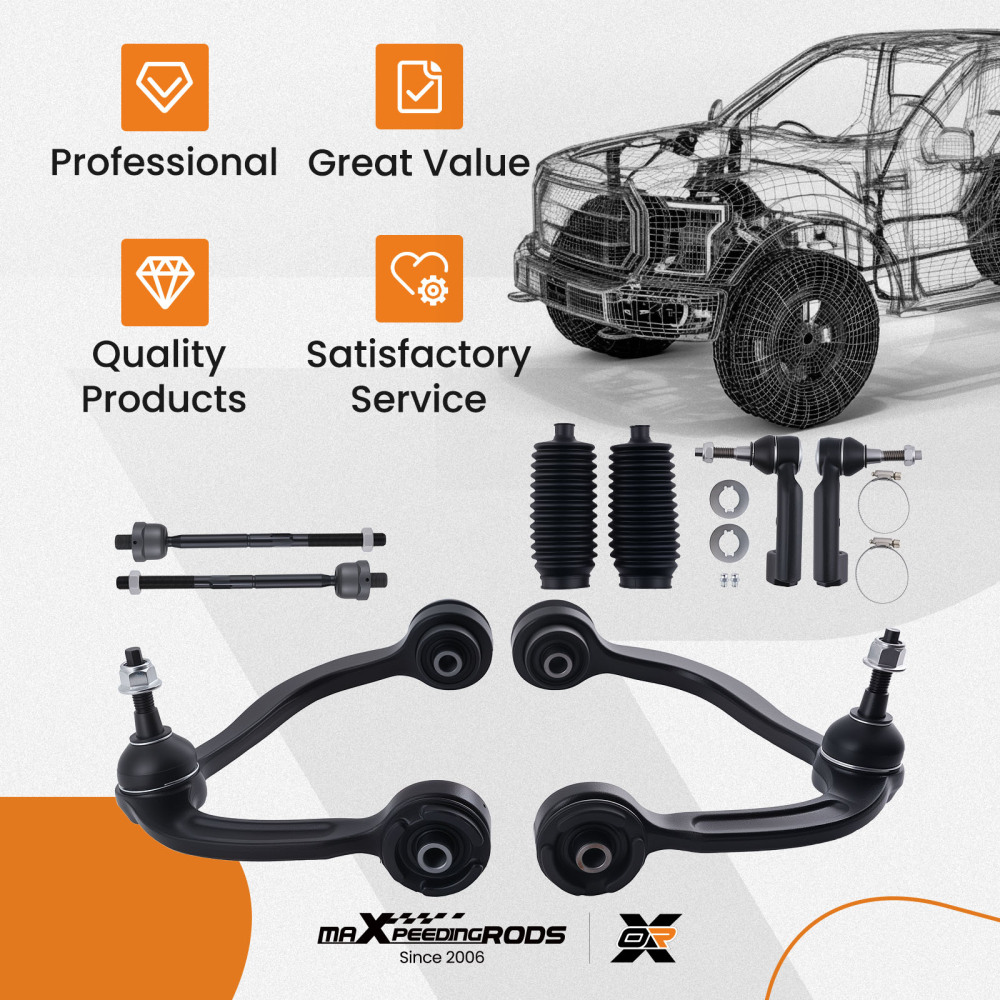 Front Upper Suspension Control Arm compatible for Ford F-150 EXPEDITION NAVIGATOR 2007-2014