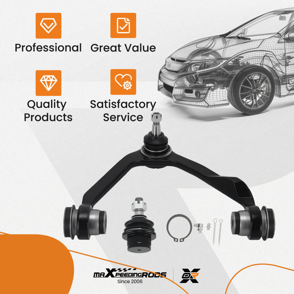 Left Side Upper Control Arm Lower Ball Joint for F150 Expedition 1997-2002 2003