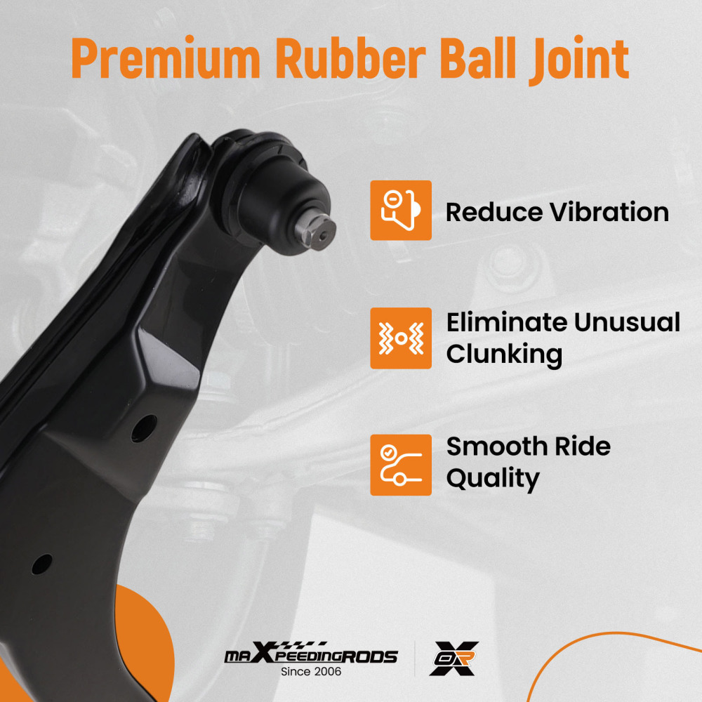 2x Front Lower Control Arm w/ Ball Joint For 2001-2010 compatible for Chrysler PT Cruiser Neon