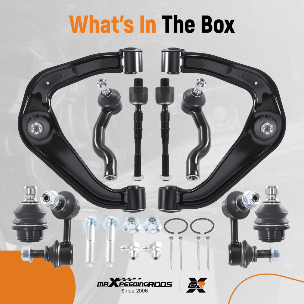 maXpeedingrods 10Pcs Front Suspension Kit Compatible For Nissan Frontier 2005-2019