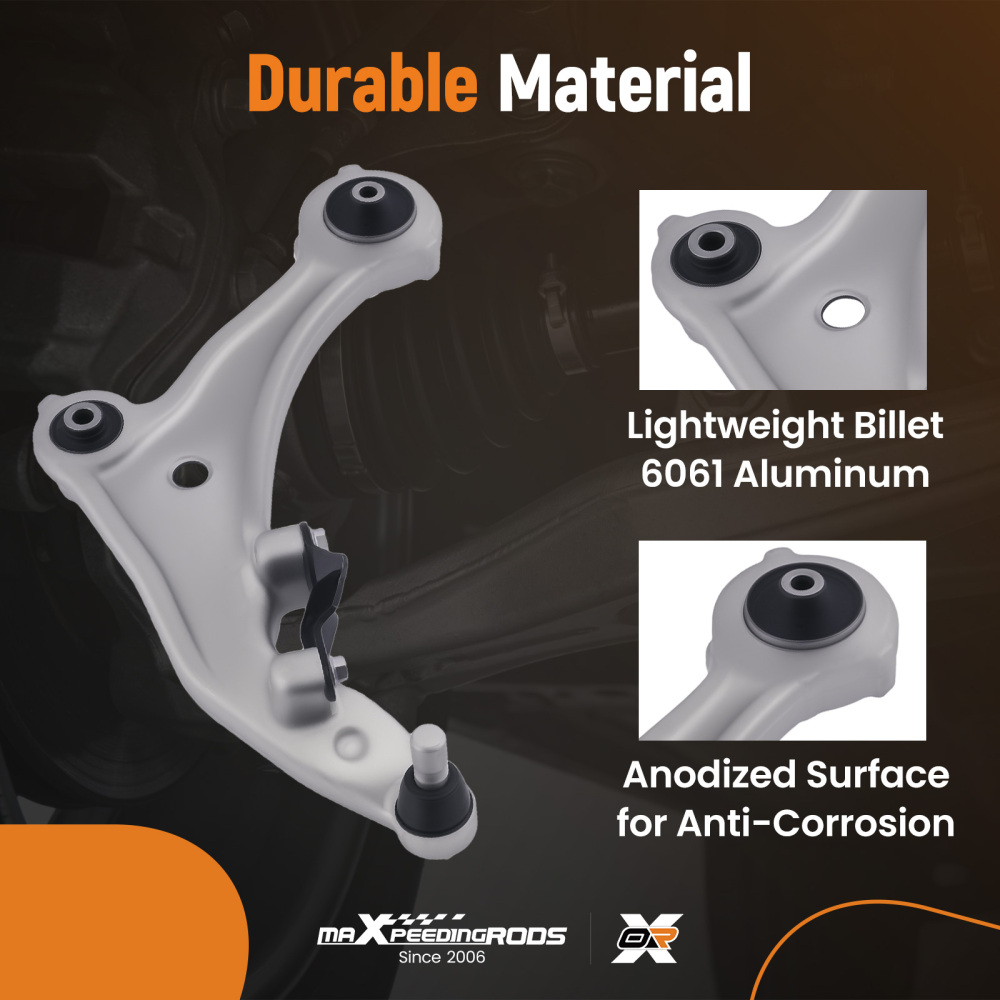 FRONT LOWER LEFTRIGHT SUSPENSION WISHBONE CONTROL ARM compatible for NISSAN ELGRAND E52 E5