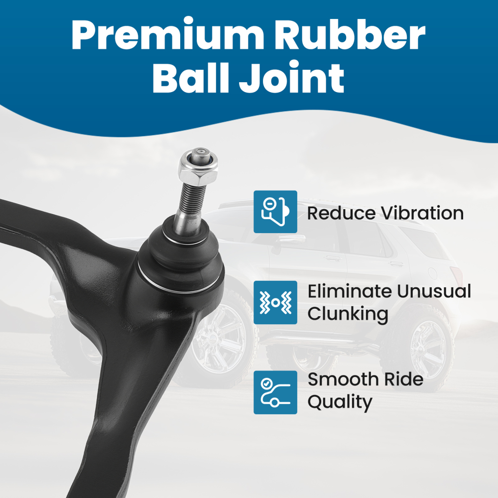 Front Upper Control Armd Ball Joint Tie Rod compatible for Dodge Nitro 07-2011 compatible for Jeep Liberty