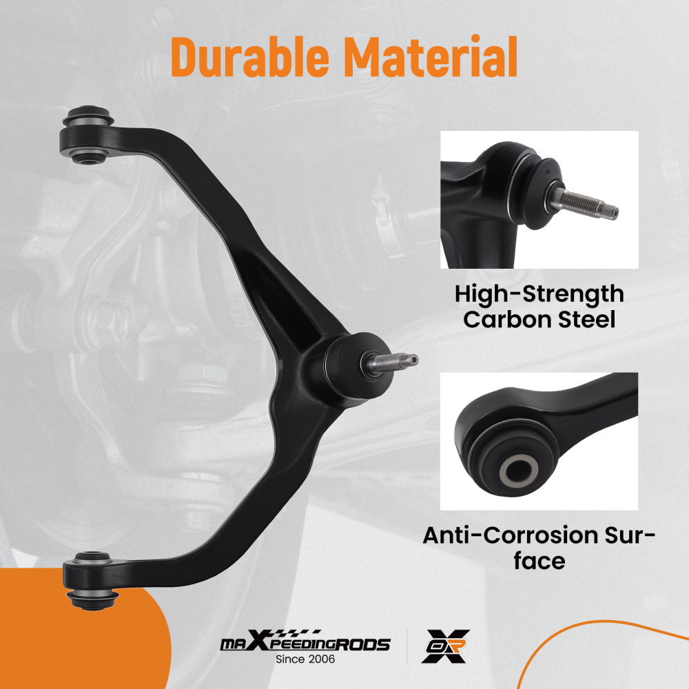 4x Front Upper Control Arm Lower Ball Joint for 2007-11 compatible for Dodge Nitro compatible for Jeep Liberty