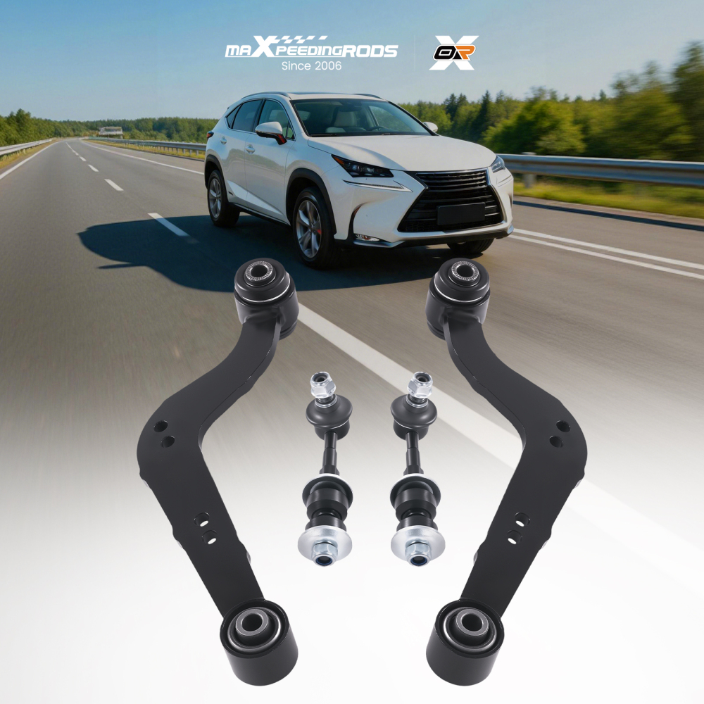 4x Rear Upper Control Arm Sway Bar compatible for Lexus NX200T NX300H compatible for Toyota RAV4 2006-2018