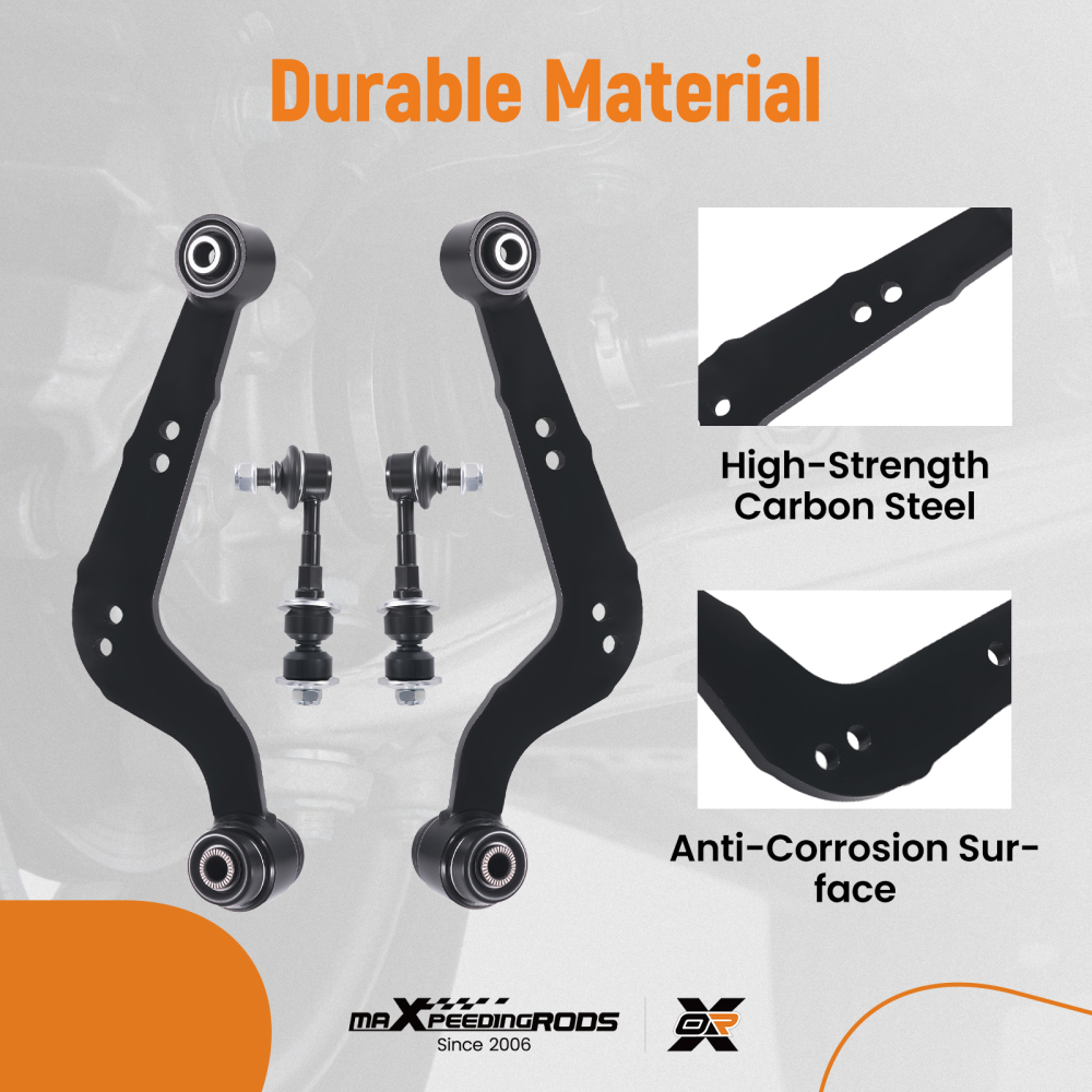 4x Rear Upper Control Arm Sway Bar compatible for Lexus NX200T NX300H compatible for Toyota RAV4 2006-2018