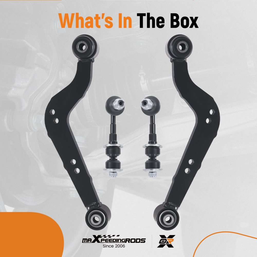 4x Rear Upper Control Arm Sway Bar compatible for Lexus NX200T NX300H compatible for Toyota RAV4 2006-2018