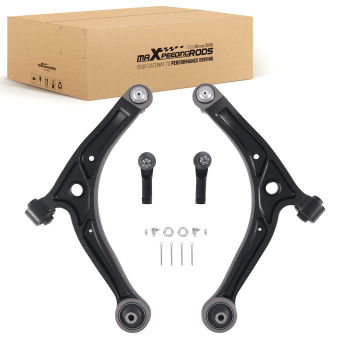 Front Lower Control Arms and Ball Joints Outer Tie Rod Links for 1999-04 Odyssey