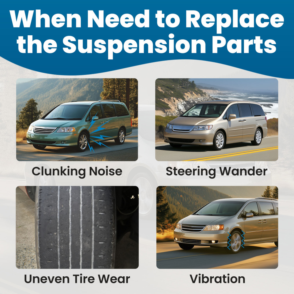 Front Left Lower Control Arm w/Ball Joint Assembly compatible for Honda Odyssey 2005 - 2010