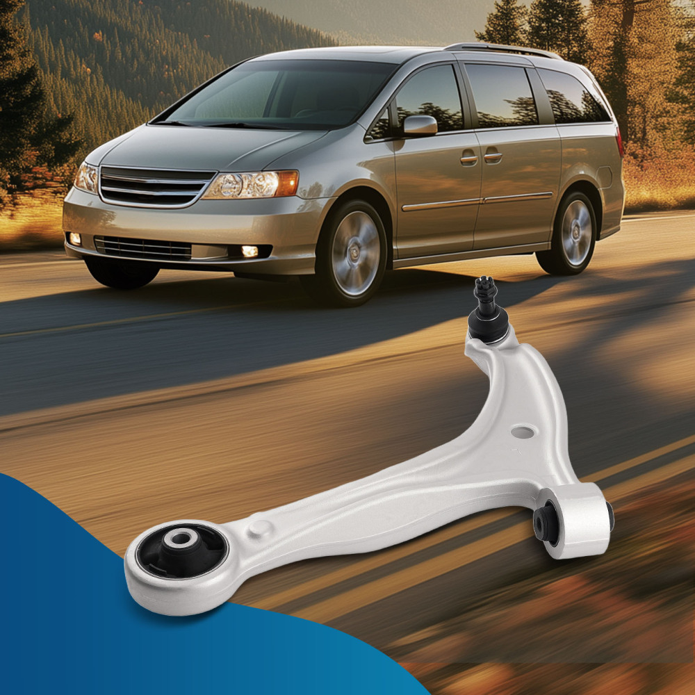 Front Left Lower Control Arm w/Ball Joint Assembly compatible for Honda Odyssey 2005 - 2010
