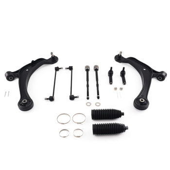 10pcs Front Lower Suspension Control Arms Sway Bars For 2011-2017 compatible for Honda Odyssey
