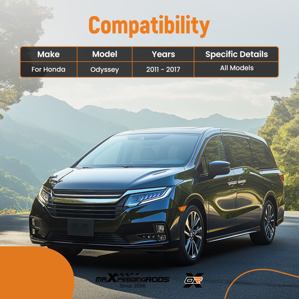 4x Front Lower Control Arms Tie Rods Kit for 2011 2012-2017 compatible for Honda Odyssey