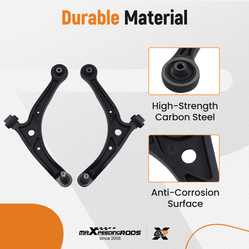 4x Front Lower Control Arm Sway Bar Link for 1999 2000 2001 - 2004 compatible for Honda Odyssey