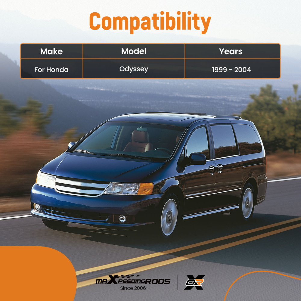 4x Front Lower Control Arm Sway Bar Link for 1999 2000 2001 - 2004 compatible for Honda Odyssey