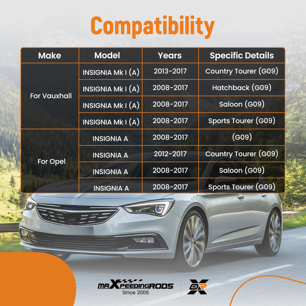 REAR LOWER CAMBER SUSPENSION CONTROL ARMSBOLTSLH+RH compatible for VAUXHALL INSIGNIA A