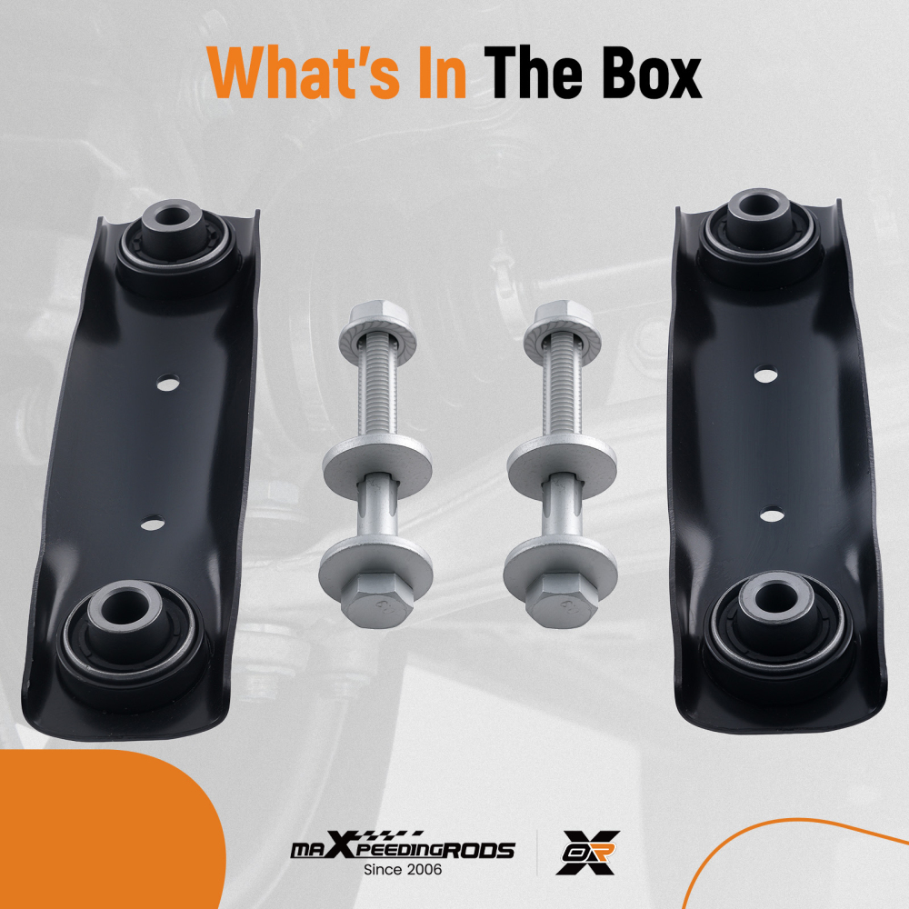 REAR LOWER CAMBER SUSPENSION CONTROL ARMSBOLTSLH+RH compatible for VAUXHALL INSIGNIA A