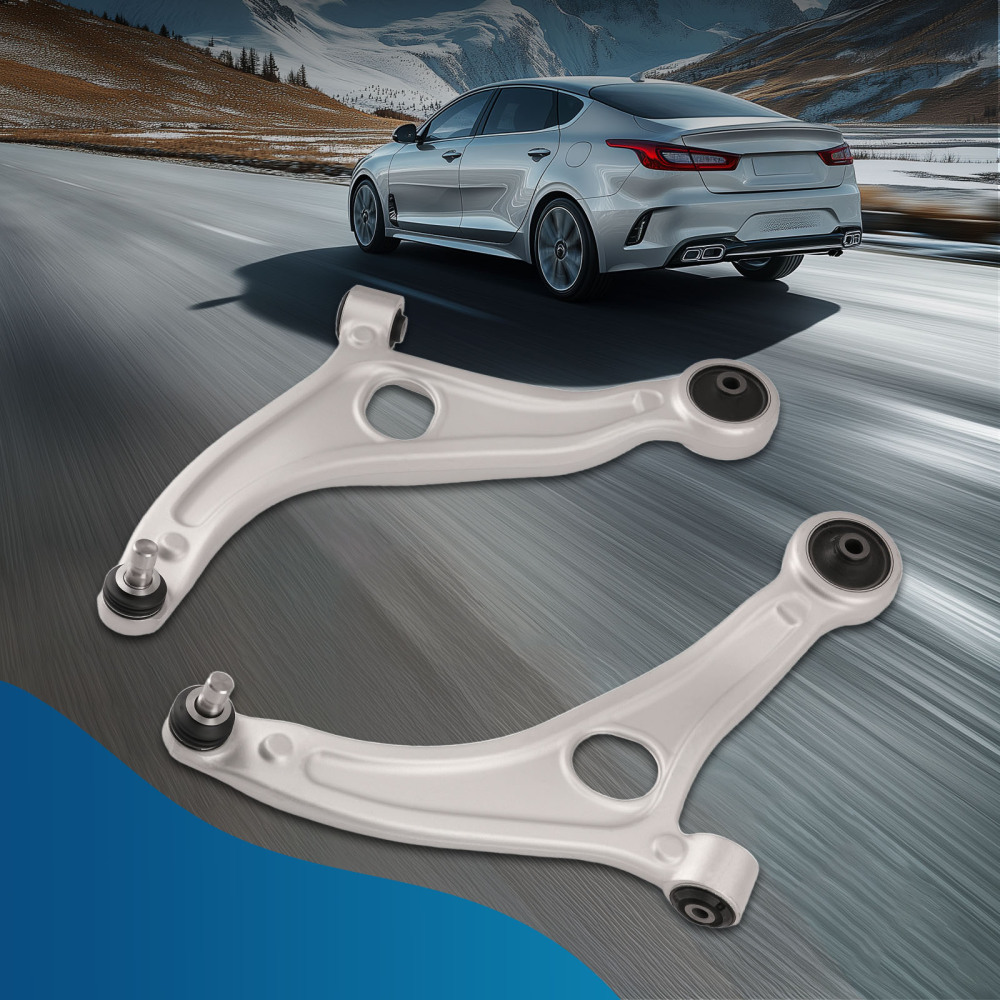 Front Lower Control Arms for 2011-15 compatible for Hyundai Sonata 15-17 Azera 2011-2016 Optima