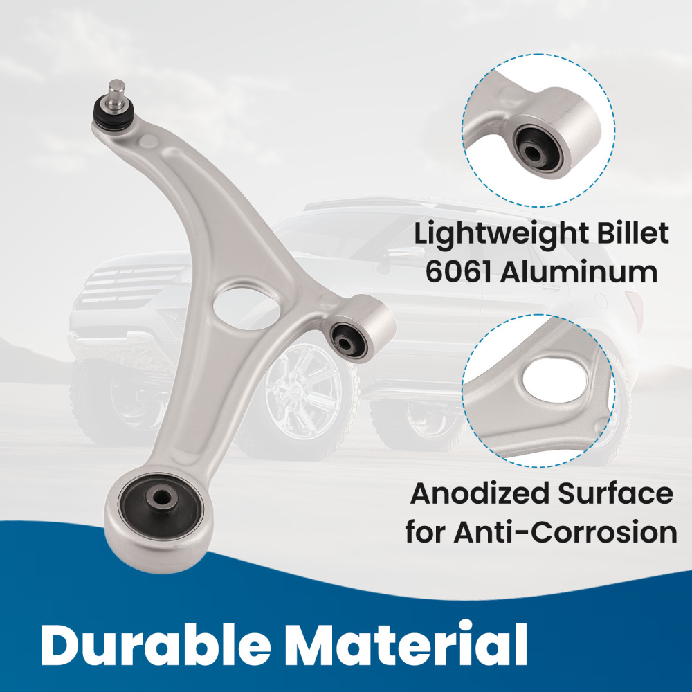 Front Lower Control Arms for 2011-15 compatible for Hyundai Sonata 15-17 Azera 2011-2016 Optima