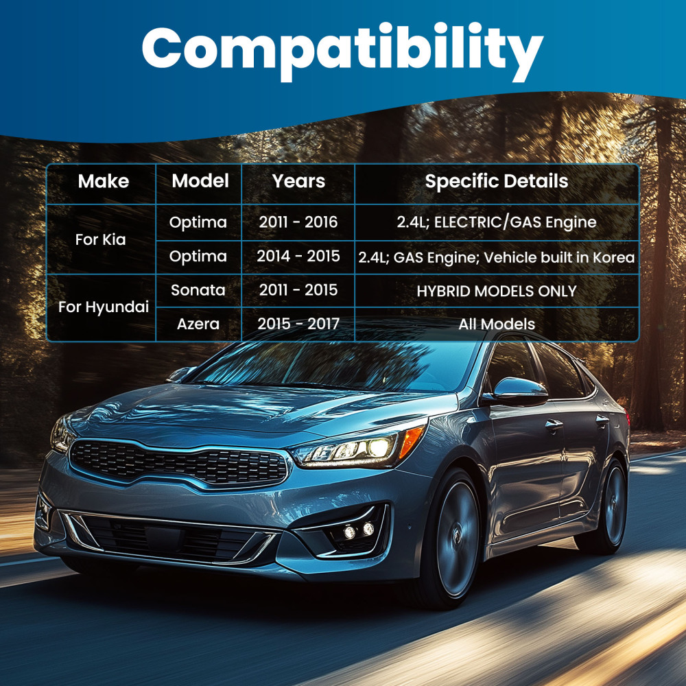 Front Lower Control Arms for 2011-15 compatible for Hyundai Sonata 15-17 Azera 2011-2016 Optima