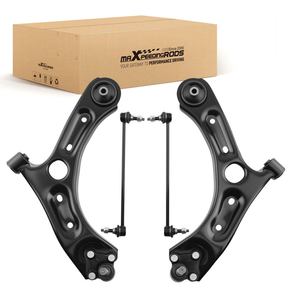 Front Lower Control Arm Sway Bar compatible for Hyundai Sonata compatible for Kia Optima 2015-2019 4PC