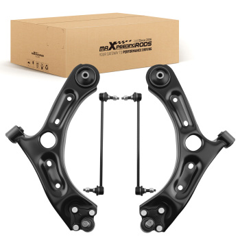 Front Lower Control Arm Sway Bar compatible for Hyundai Sonata compatible for Kia Optima 2015-2019 4PC