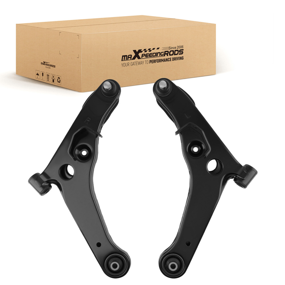 Pair Front Lower Control Arm with Ball Joint compatible for Mitsubishi Outlander 2003-2006